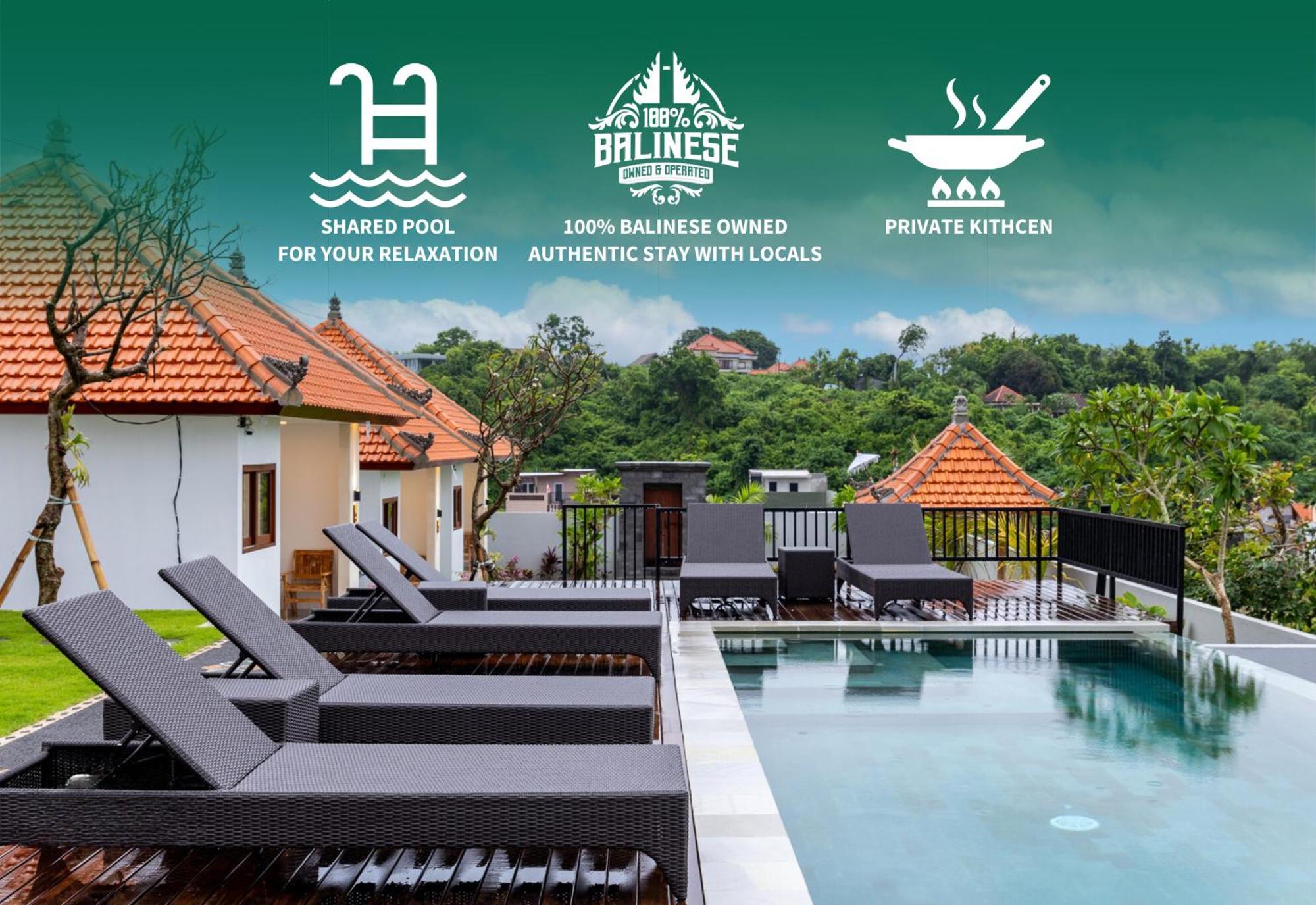 Agra Villa Bali By Bukit Vista Ungasan  Luaran gambar